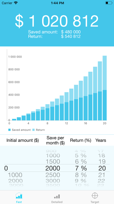 How to cancel & delete Compound Interest Graph from iphone & ipad 1