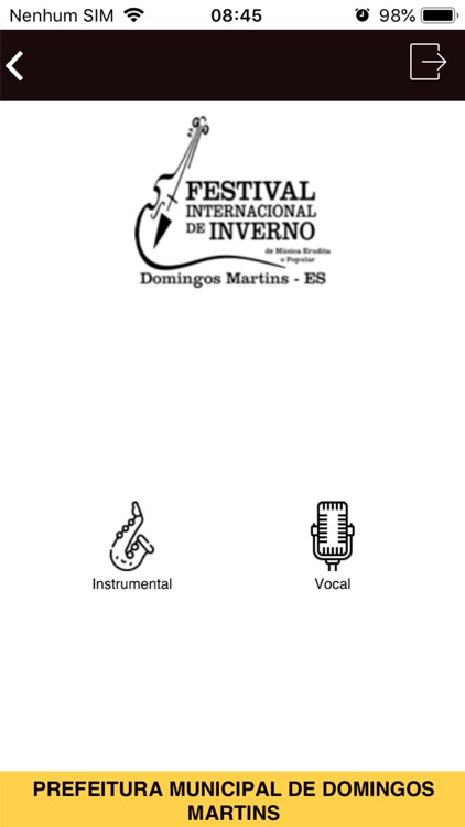 Concurso Palco Livre DM