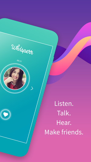 Whisperr audio chat & dating(圖2)-速報App