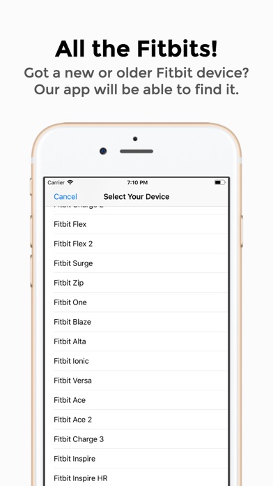 Finder for Fitbit screenshot1