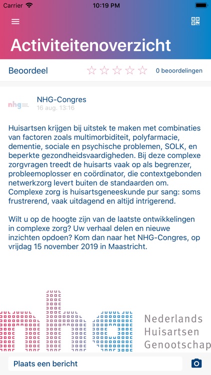 NHG-Congres 2019