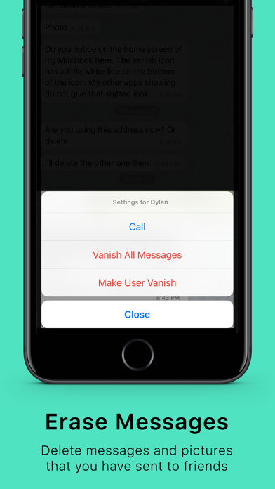 How to cancel & delete Vanish Messenger from iphone & ipad 3