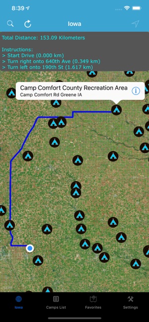 Iowa – Campgrounds & RV Parks(圖2)-速報App