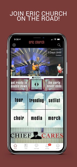 Eric Church Official(圖1)-速報App