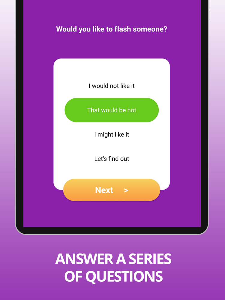 Kink Match - Sexy Quiz Game App for iPhone - Free Download Kink Match ...