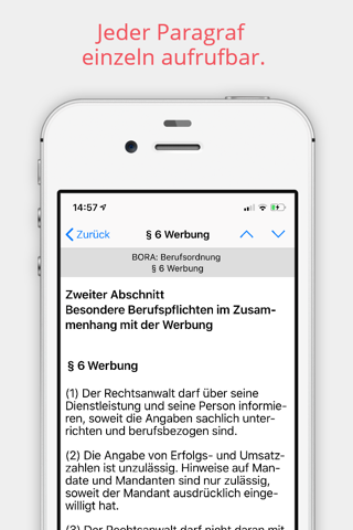 Berufsrecht für Rechtsanwälte screenshot 3