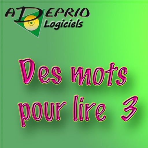 Des mots pour lire 3