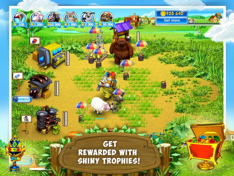 Farm Frenzy 3: Village HD screenshot-3