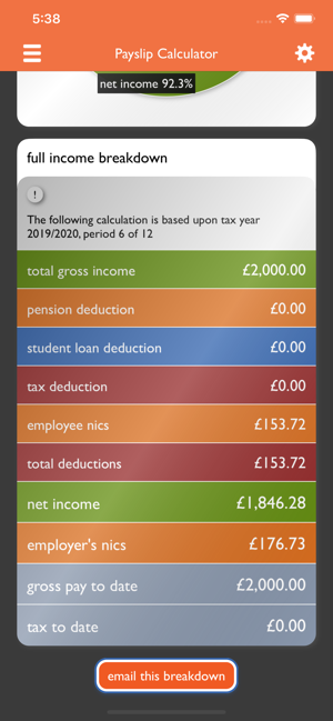 UK Tax Calculators 2020-2021(圖8)-速報App