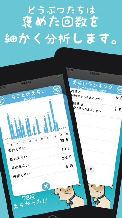 褒め手帳:自分を褒めるタスク管理帳のスクリーンショット4 褒め手帳:自分を褒めるタスク管理帳のスクリーンショット4