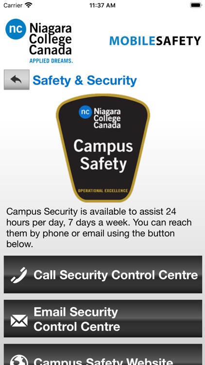 Mobile Safety Niagara College screenshot-3