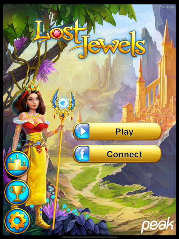 Lost Jewels Match 3 Puzzle App voor iPhone, iPad en iPod touch