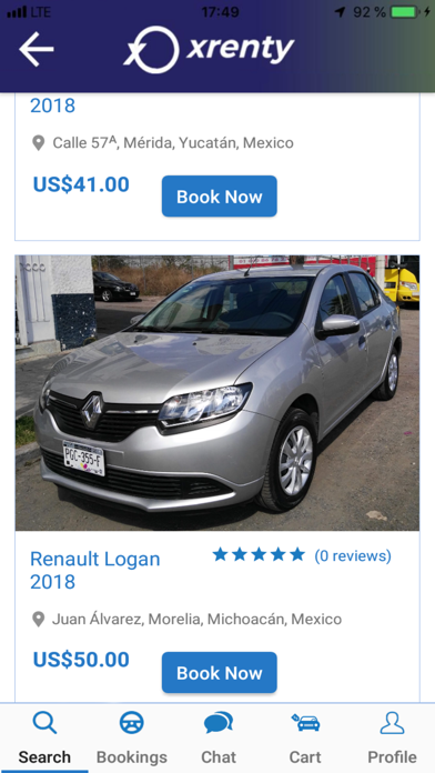 XrentY - Car Rental & Sharing screenshot 4