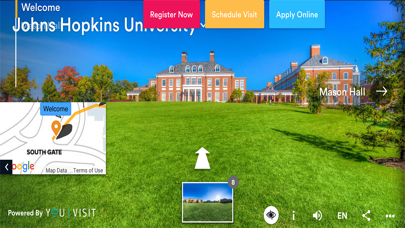 How to cancel & delete Johns Hopkins Homewood Tour from iphone & ipad 2