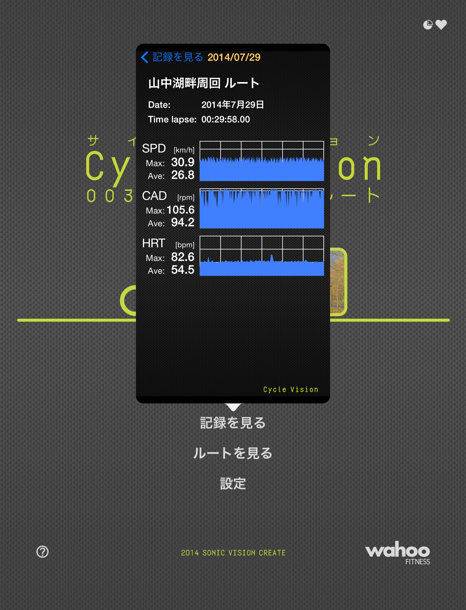 Cycle Vision 003: Yamanakako screenshot 4