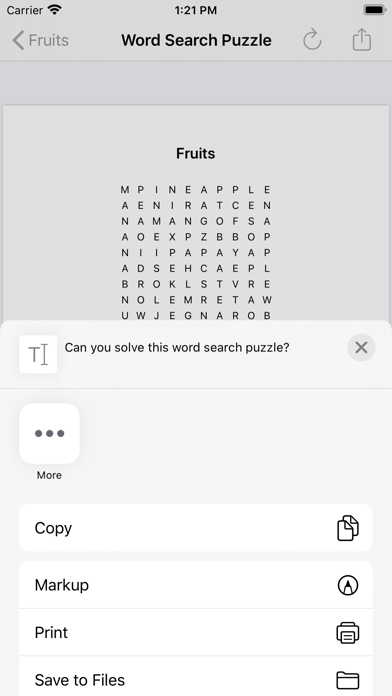 Word Search Gen screenshot 4