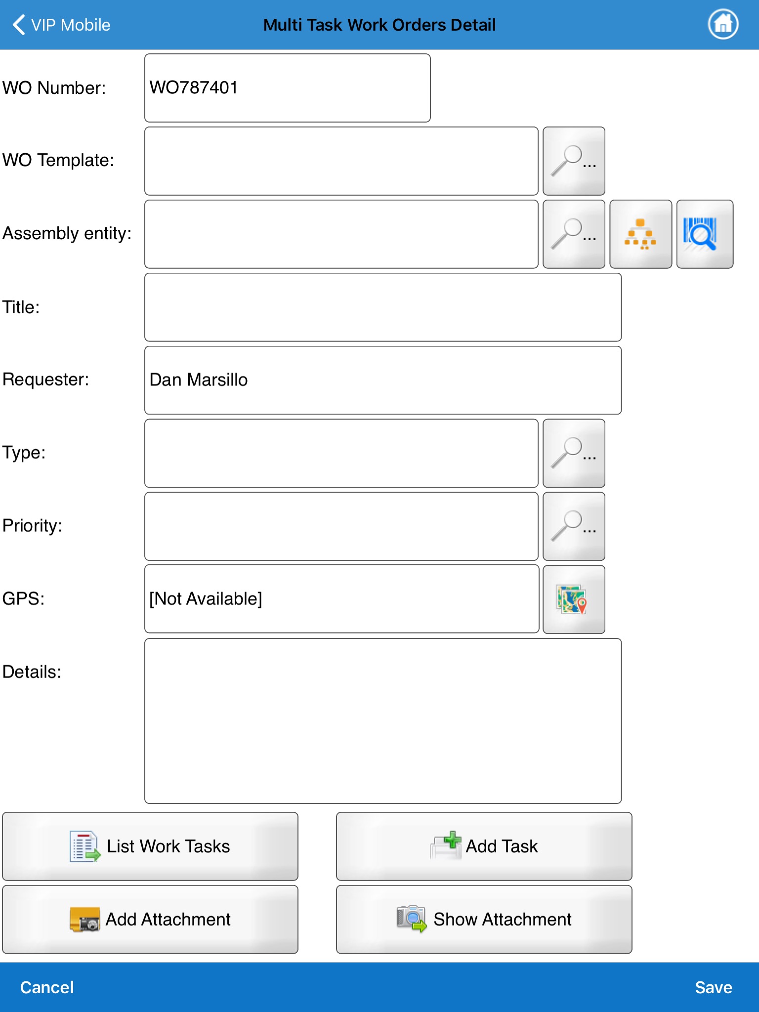 EAM Mobile Maintenance V8.5 screenshot 2