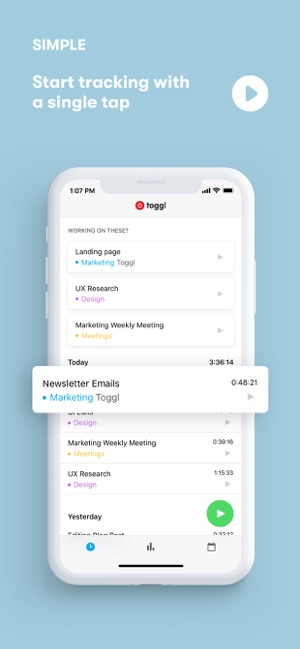 Toggl: Time Tracker for Work(圖1)-速報App