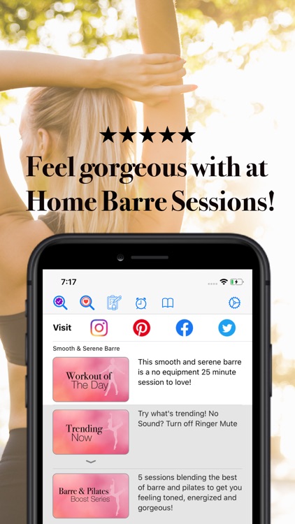 Fittbe Barre at Home Workouts