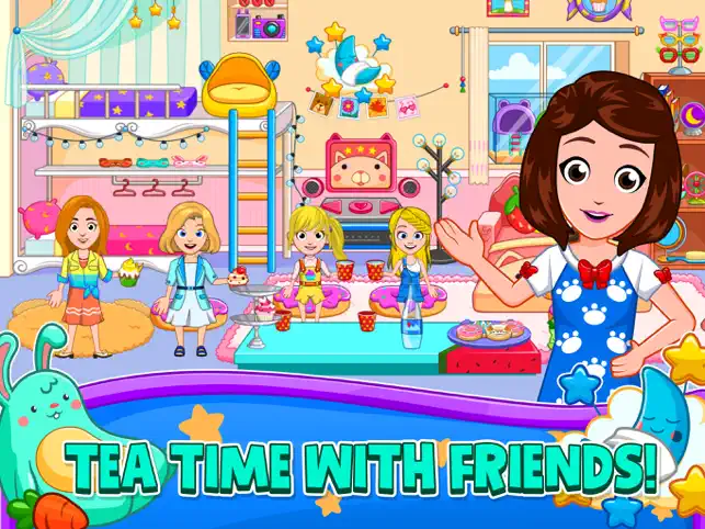 Screenshot 4 My City : Pajama Party iphone