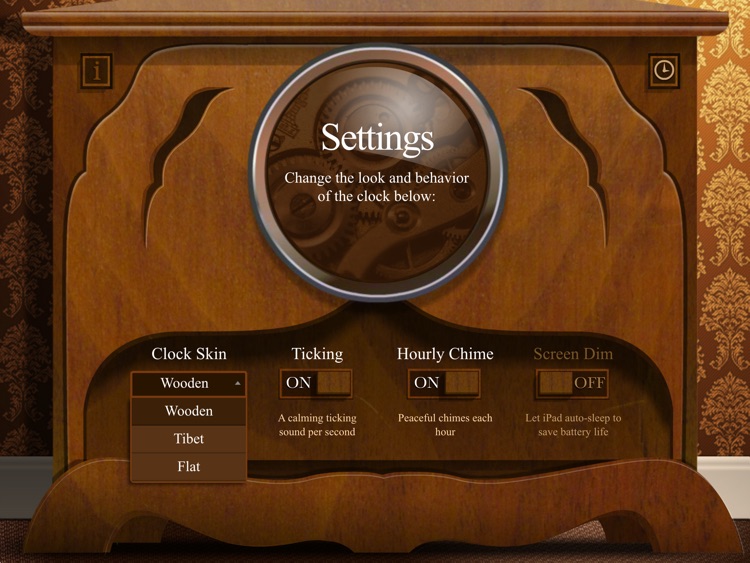 Wooden Clock screenshot-4