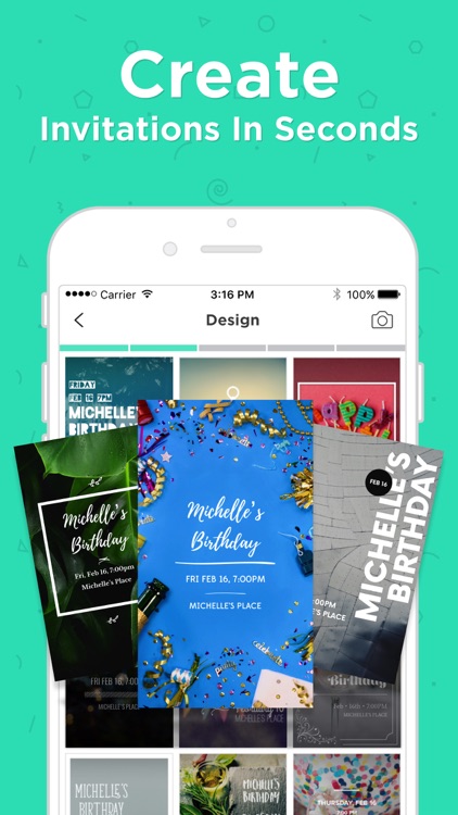 Hobnob Invitations & Text RSVP screenshot-0