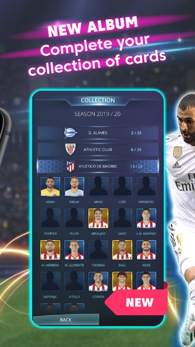 LaLiga Top Cards Soccer 2020 screenshot 4
