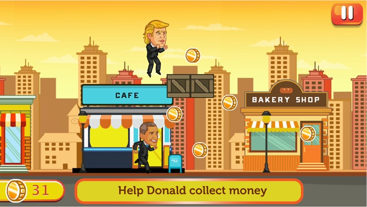 Trump Jump -Mr. President Game