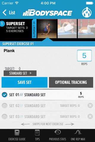 BodySpace - Social Fitness App - náhled