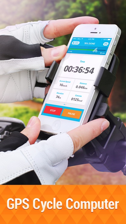 Bicycle ride tracker: bike map