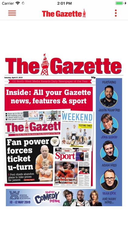 The Blackpool Gazette By Johnston Publishing Ltd