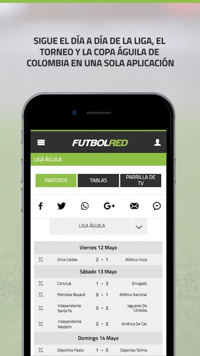 Futbolred screenshot 2