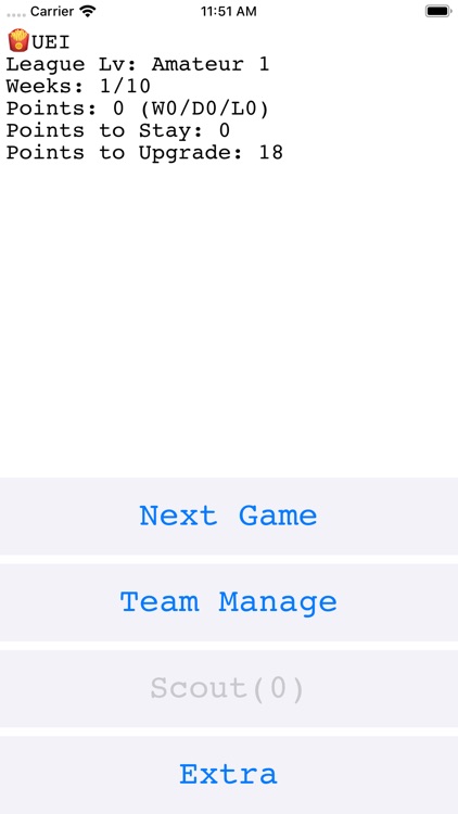Light Football Manager