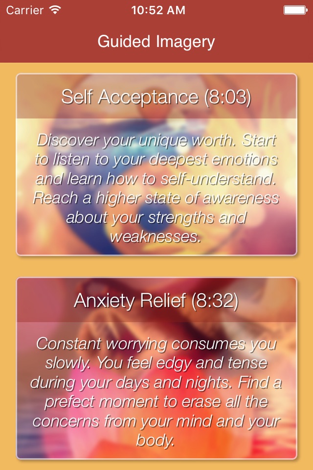 Guided Imagery Meditations screenshot 2