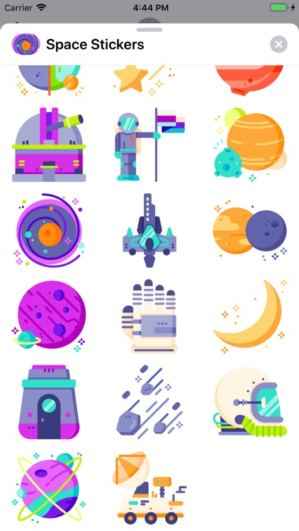 Cool Space Stickers screenshot-3