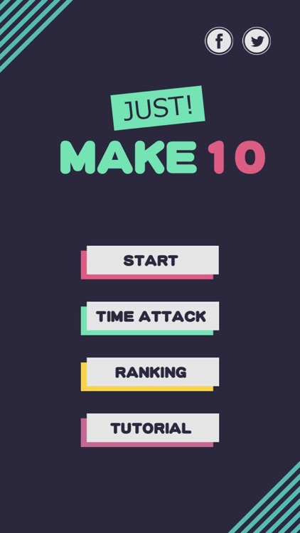 Just make 10  Simple math game