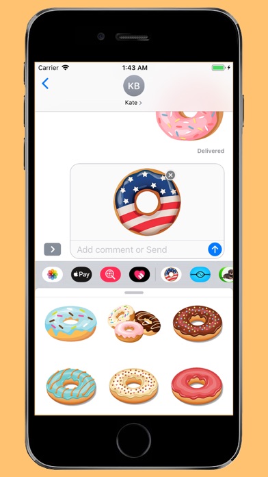 Donut Sticker Pack screenshot 3
