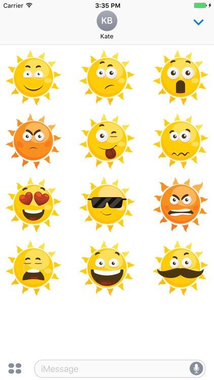 Sticker Me: Cool Sun