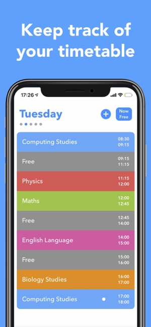 FreeHour - Shared Timetable