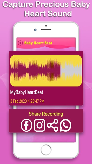 Baby Heartbeat Sound Listener screenshot 3