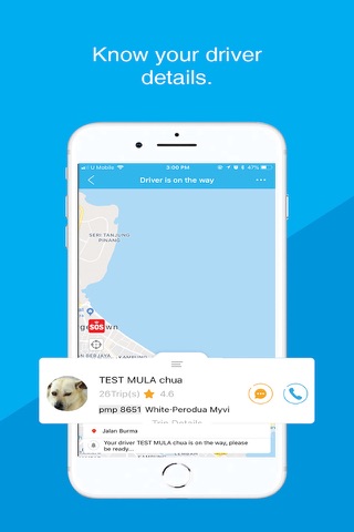 MULA Car - Ehailing & Delivery screenshot 3