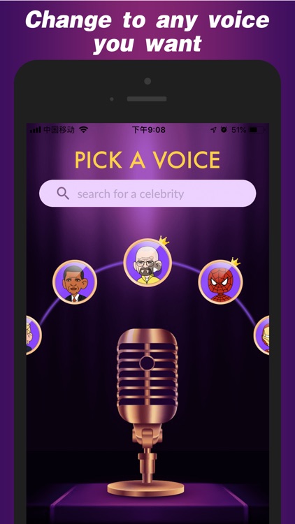 Celebrity Voice Changer: Magic
