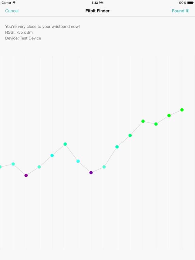 fitbit find my device