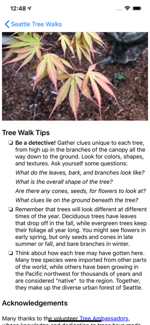 Seattle Tree Walks(圖7)-速報App