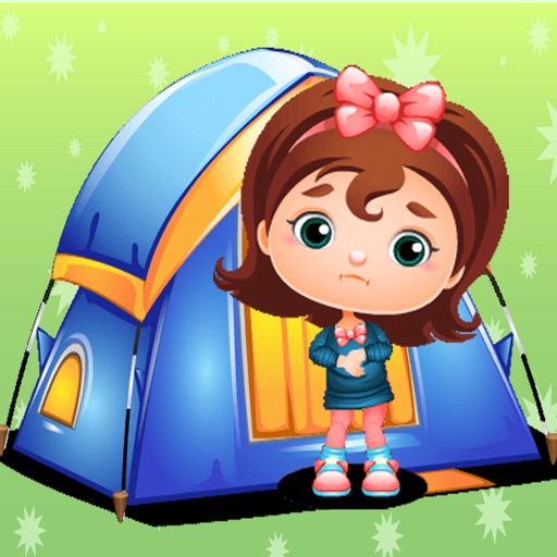 Girl Summer Camp Vacation iOS App