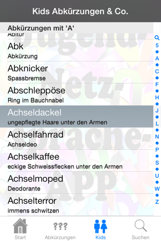 Jugend-Netzsprache-App screenshot 4