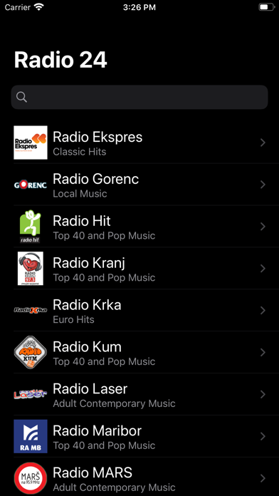 Radio24 Slovenija screenshot 4