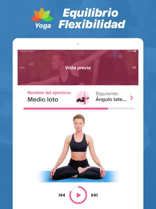 Screenshot 1 Yoga - posturas y clases iphone