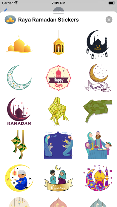 Raya Ramadan Stickers screenshot 2
