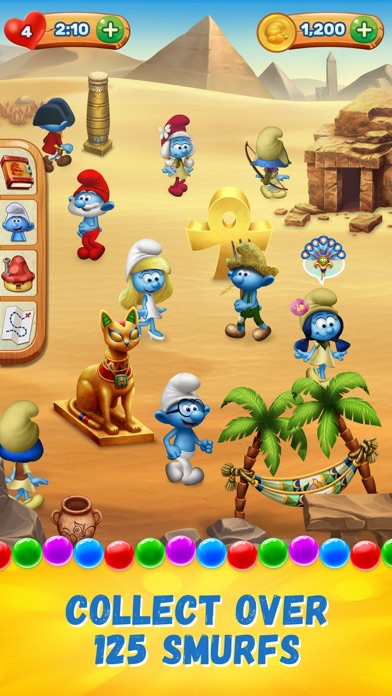 Smurfs Bubble Story Screenshot 2